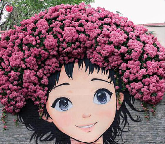 成都墙体彩绘-网红墙打卡